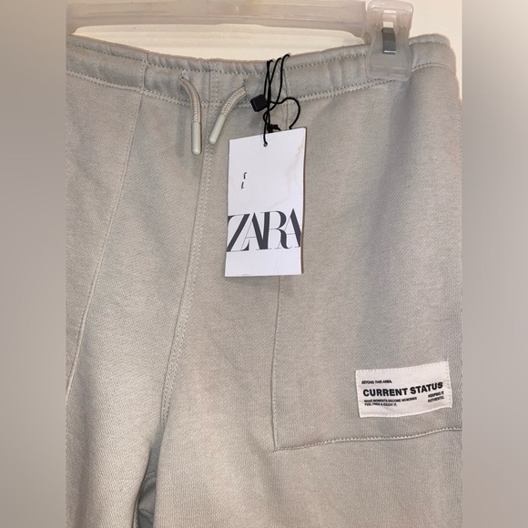 ZARA NWT  Plush Jogger Sweatpants Comfortable Size 13-14 CM 164 Athletic - Picture 4 of 7